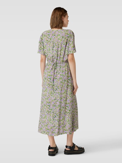 Marc O'Polo Denim Midi-jurk met all-over bloemenmotief Paars - 5