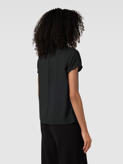 Calvin Klein Womenswear Blusenshirt mit Schlüsselloch-Ausschnitt Black 5