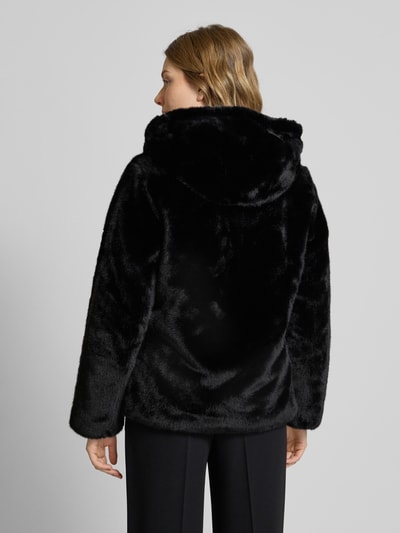 Lauren Ralph Lauren Jacke aus Kunstfell mit Kapuze Black 5