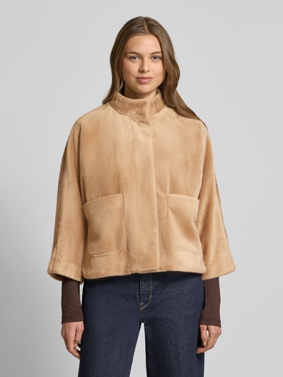 More & More Jacke aus Kunstfell Camel 4