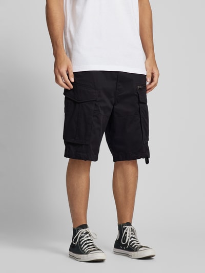 G-Star Raw Regular Fit Cargoshorts mit Reißverschlusstasche Modell 'ROVIC' Black 4