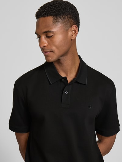 BOSS Regular Fit Poloshirt aus reiner Baumwolle Modell 'C-PARRIS' Black 3