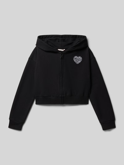 Guess Sweatjack met ritssluiting Zwart - 1