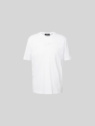 Dsquared2 Regular Fit T-Shirt aus reiner Baumwolle Weiss 2