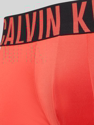 Calvin Klein Underwear Slim Fit Trunk mit Logo-Detail im 3er-Pack Rostrot 2