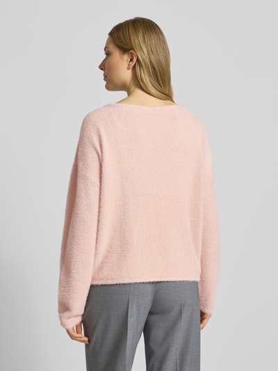 s.Oliver BLACK LABEL Regular Fit Pullover mit Viskose-Anteil Rose 5
