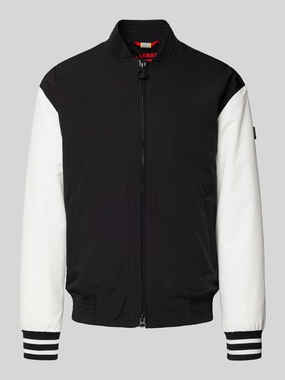 Wellensteyn College-Jacke in Two-Tone-Machart Modell 'COLLEGE PLAY' Black 2