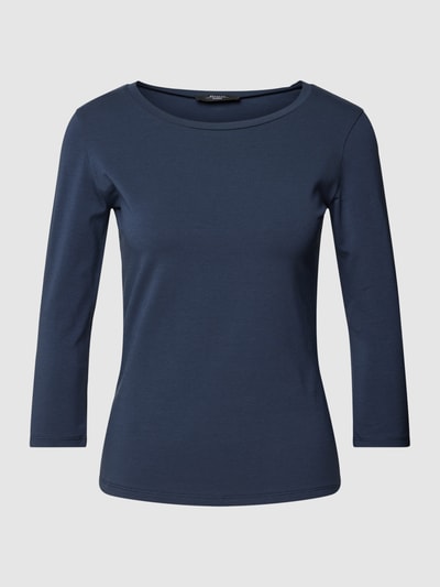 Weekend Max Mara Shirt met 3/4-mouwen, model 'MULTIA' Marineblauw - 2