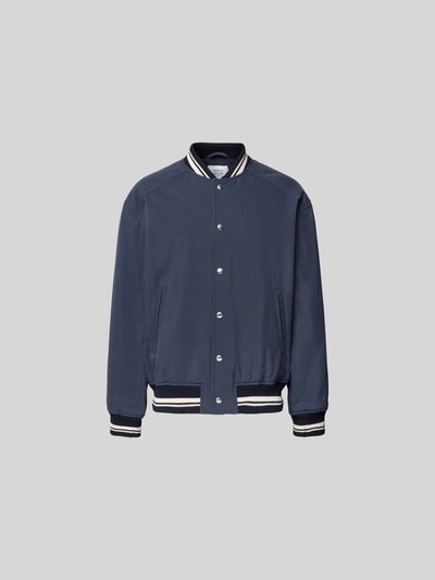 MAISON KITSUNÉ Blouson mit Druckknopfleiste Marine 2