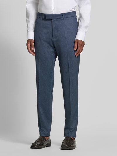 CINQUE Low Waist Business-Hose mit Bügelfalten Modell 'Cibeppio' Blau 4