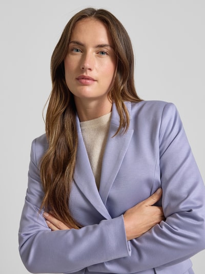 Marc Cain Żakiet z kołnierzem z klapami Lawendowy 3