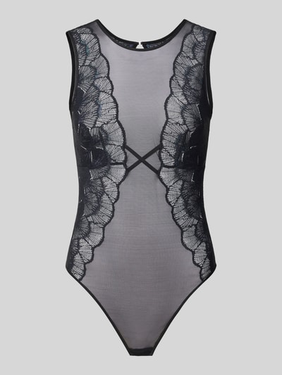 Triumph String-Body in semitransparentem Design Modell 'Palina Moonlight Kiss' Black 1