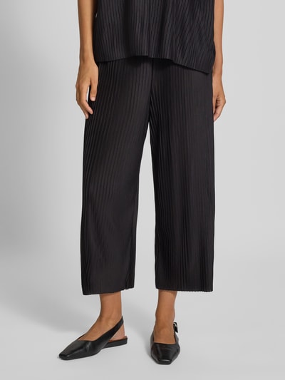 Soyaconcept Spodnie materiałowe z elastycznym pasem Czarny 4