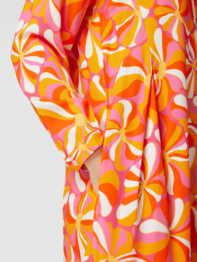 Frieda & Freddies Midi-jurk met all-over print Oranje - 3