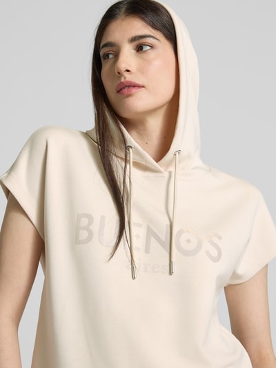 monari Hoodie mit Kappärmeln Sand 3