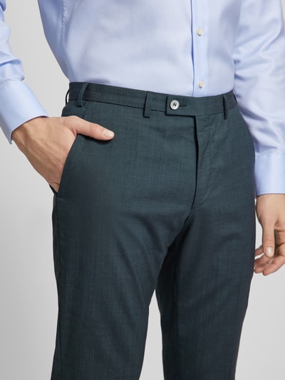 DIGEL Broek met steekzakken opzij, model 'Franco' Donkergroen - 3