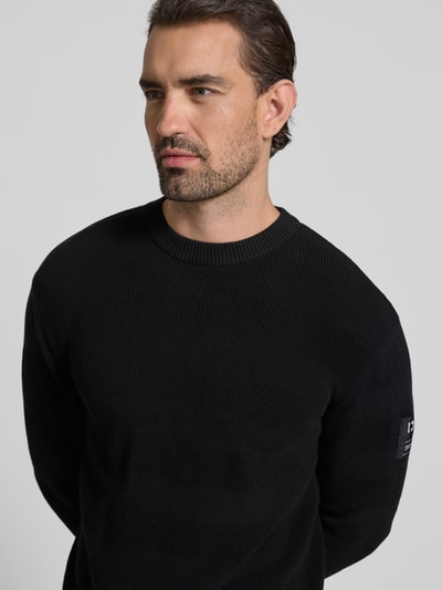 Tom Tailor Denim Sweter o kroju regular fit z czystej bawełny  3