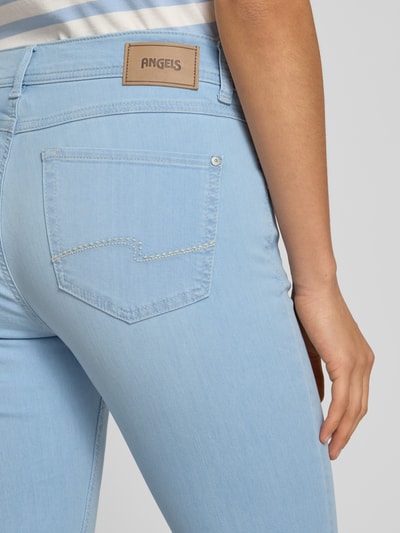 Angels Slim fit jeans met verkort model, model 'ORNELLA' Bleu - 3
