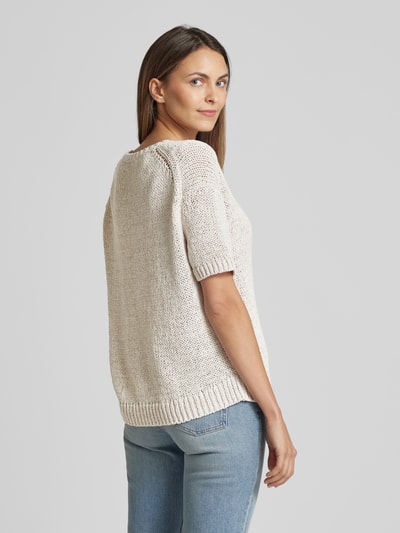 Marc O'Polo Strickshirt mit 1/2-Arm Sand 5