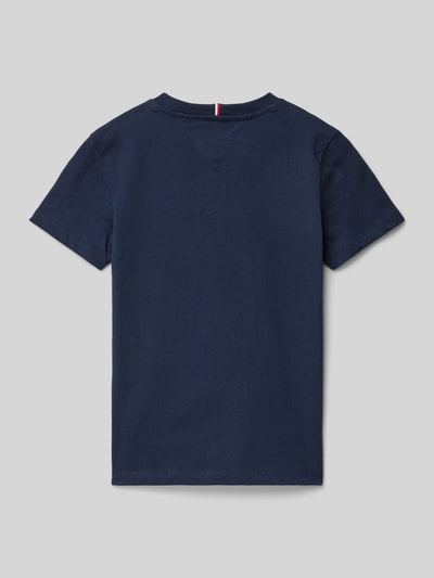 Tommy Hilfiger Teens T-Shirt mit Logo-Stitching Marine 3