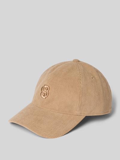BOSS Basecap in Cord Optik Modell 'ARI' Beige Melange 1