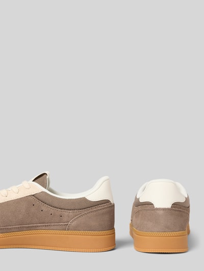 Tommy Jeans Low Top Sneaker aus Veloursleder-Mix 'THE GREENWICH EDGE SUEDE' Hellbraun 2