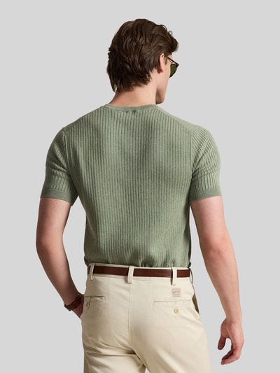Polo Ralph Lauren Regular Fit T-Shirt aus reiner Baumwolle ' Hellgruen 5