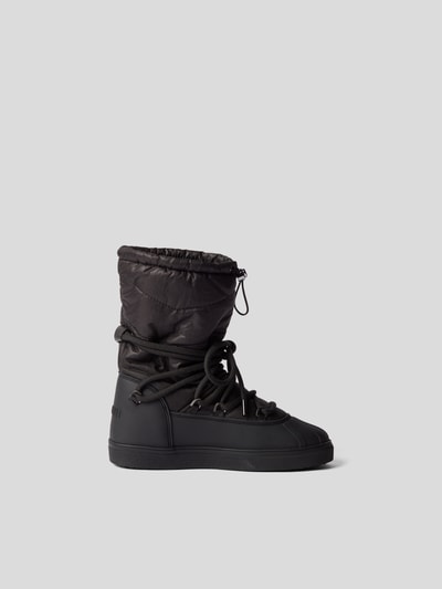 INUIKII Boots mit Schnürung Schwarz 4