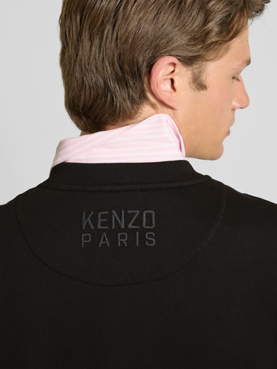 Kenzo Sweatshirt mit Label-Print Black 3