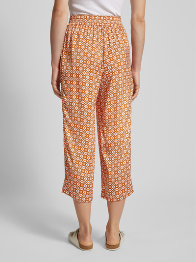 Christian Berg Woman Selection Flared stoffen broek in retrolook Oranje - 5