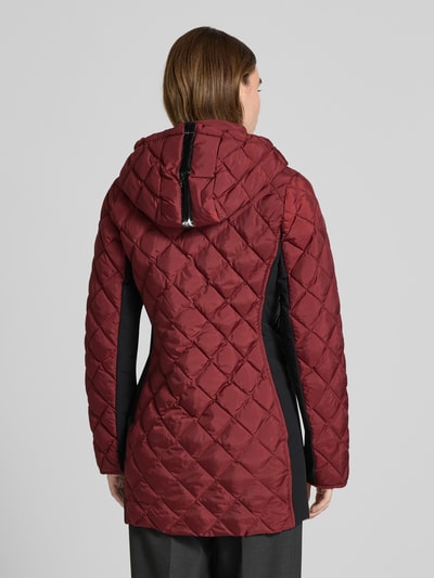 Fuchs Schmitt Regular Fit Steppjacke mit gefüttertem Stehkragen Bordeaux 5