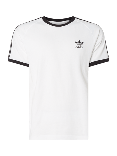 adidas Originals T Shirt mit Logo Details weiss online kaufen