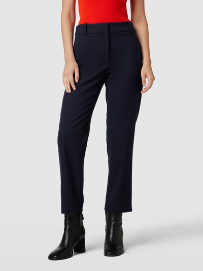 Tommy Hilfiger Slim fit broek met knoopsluiting Marineblauw - 4