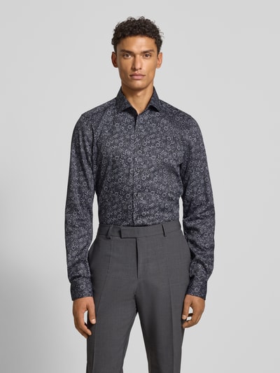 OLYMP Level Five Body fit zakelijk overhemd met extra lange mouwen Zilver - 4