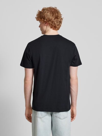 Quiksilver T-Shirt mit Label-Print BLACK 5