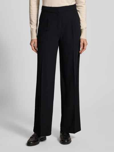Selected Stoffhose mit weitem Bein Modell 'TINNI' Black 4