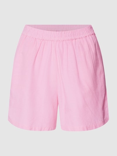 Pieces Sweatshorts mit elastischem Bund Modell 'MILANO' Rosa 2