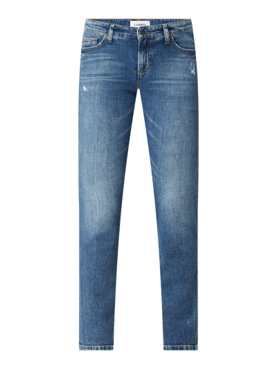 Cambio Jeans met stretch, model 'Paris' Jeansblauw - 2