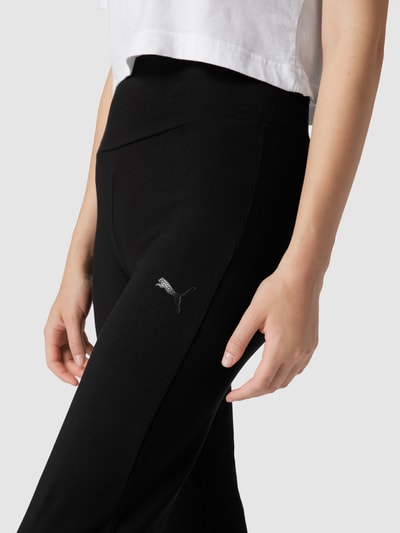 Puma Legginsy z detalem z logo model ‘Day in Motion Flare Leggings’ Czarny 3