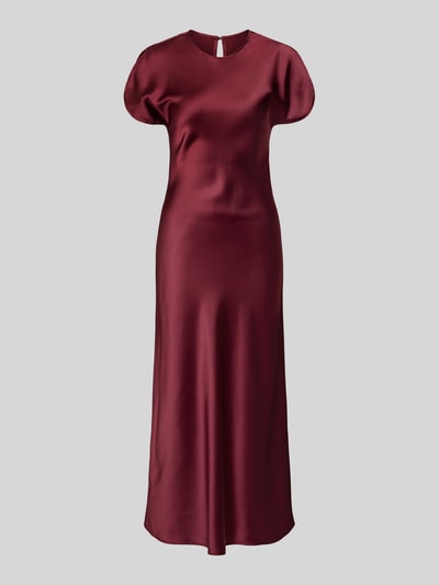 GUIDO MARIA KRETSCHMER WOMAN Cocktailkleid mit Rundhalsausschnitt Modell 'Melody' Bordeaux 2