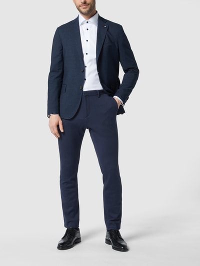 Tommy Hilfiger Tailored Slim fit pantalon met stretch Marineblauw - 1