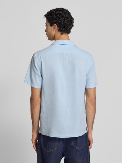 Tommy Jeans Koszula casualowa o kroju regular fit z mieszanki lnu i bawełny Jasnoniebieski 5