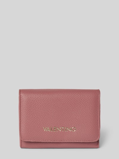 VALENTINO BAGS Portemonnaie mit Label-Applikation Modell 'BRIXTON' Altrosa 1