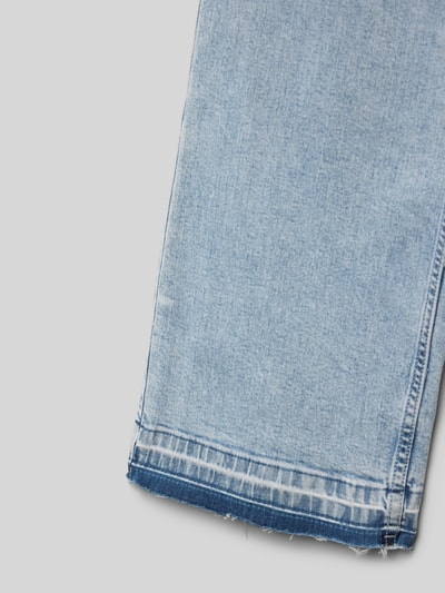 s.Oliver RED LABEL Wide Leg Jeans aus Baumwoll-Elasthan-Mix Blau 2