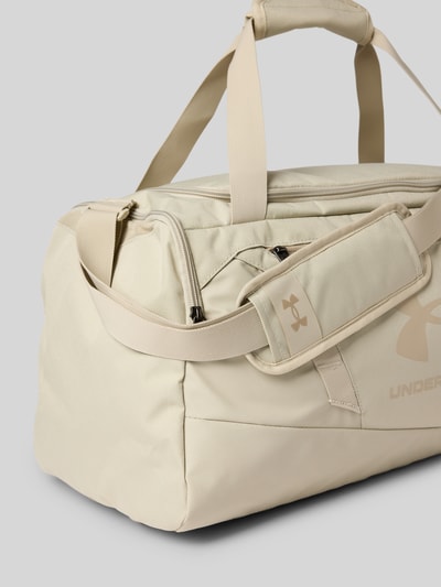 Under Armour Sporttas met logo en schouderband, model 'Undeniable 5.0' Beige - 2