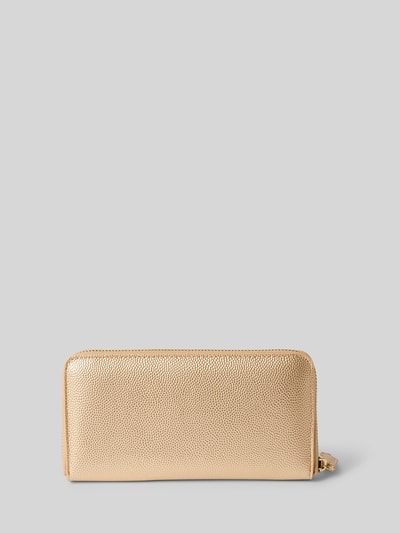 VALENTINO BAGS Portemonnaie mit Label-Detail Modell 'DIVINA' Gold 2