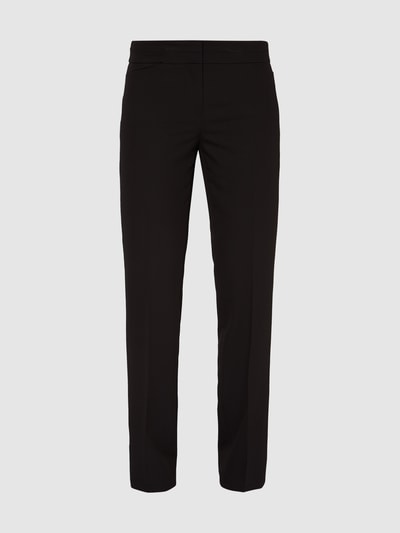 Jake*s Collection Stoffen broek met stretch Zwart - 2