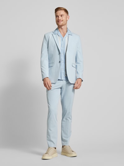 SELECTED HOMME Slim fit pantalon met achterzakken, model 'LIAM' Lichtblauw - 1