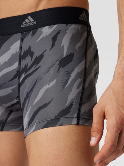 ADIDAS SPORTSWEAR Trunks mit elastischem Bund im 3er-Pack Mittelgrau 3