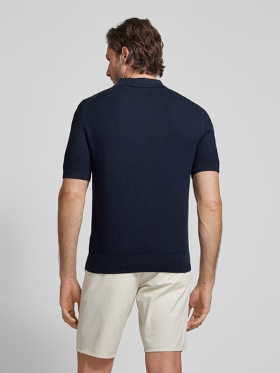 Gant Regular Fit Poloshirt mit Label-Stitching Marine 5